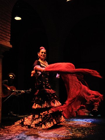 F2012___18381 Seville: spectacle de flamenco au Museo del Baile Flamenco