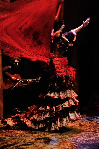 F2012___18407 Seville: spectacle de flamenco au Museo del Baile Flamenco