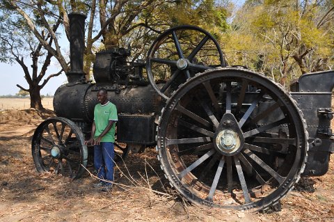 DSD_6873 zambie, shiwa ng'andu, ancien tracteur à vapeur