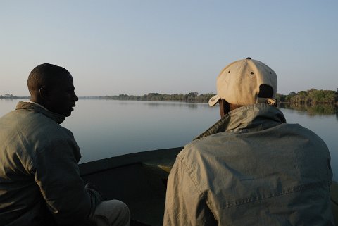 DSD_5887 Zambie, parc de Kafue près de la route Mongu-lusaka: rivière kafue